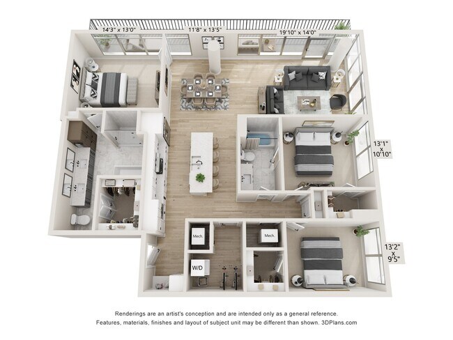 The Mariola 1701 floor plan